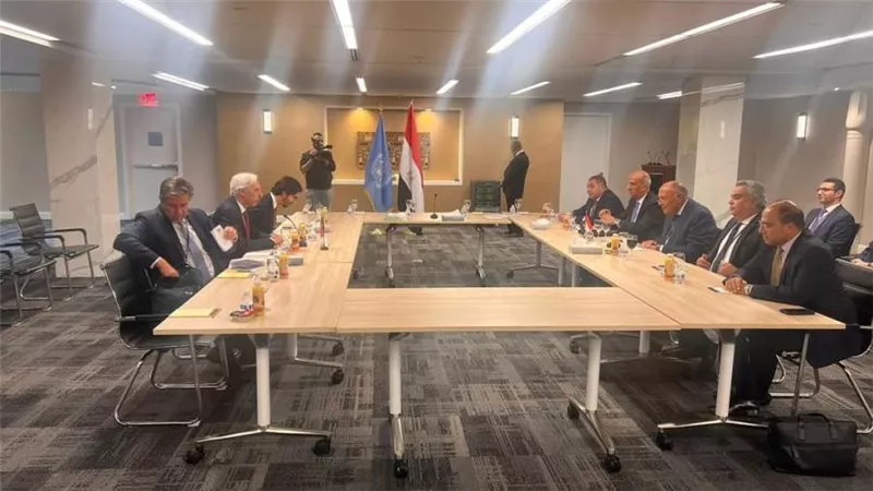 مشاورات ثنائية بين وزيري خارجية مصر والبرتغال بنيويورك