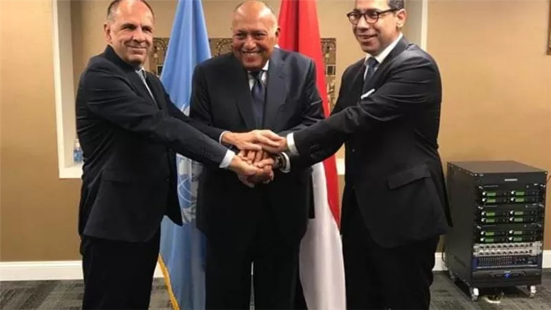 انعقاد آلية التعاون الثلاثي بين مصر واليونان وقبرص على المستوى الوزاري بنيويورك