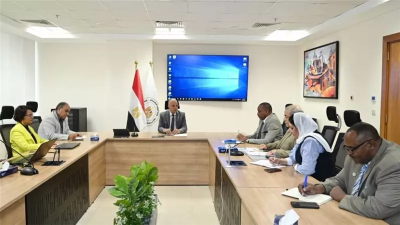 وزير الري يبحث مع مدير عام المنظمة العربية للتنمية الزراعية سبل تعزيز التعاون