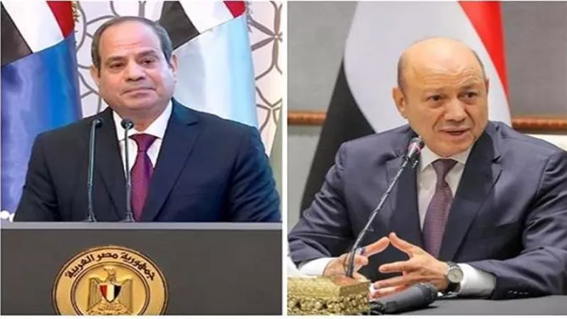 مجلس القيادة اليمني يهنئ الرئيس السيسي بالذكرى الخمسين لانتصارات أكتوبر