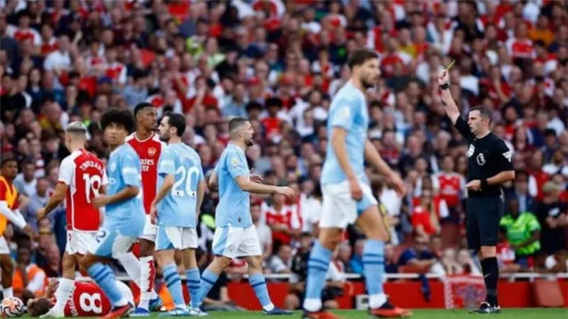 شوط أول سلبي بين مانشستر سيتي وآرسنال في الدوري الإنجليزي