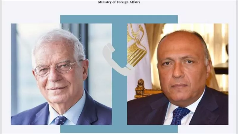 وزير الخارجية يتلقى اتصالات من الممثل الأعلى للسياسة الخارجية والأمنية للاتحاد الأوروبي ووزير خارجية البرازيل