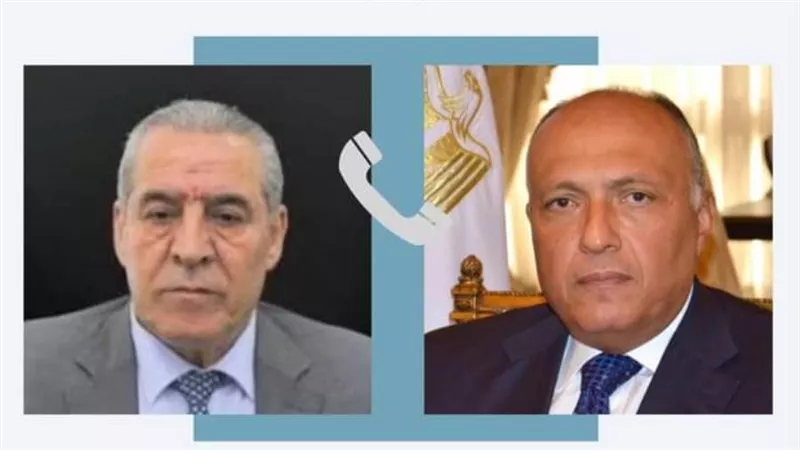 وزير الخارجية يتلقى اتصالاً هاتفياً من أمين سر اللجنة التنفيذية لمنظمة التحرير الفلسطينية