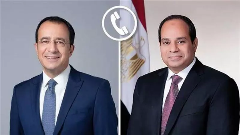 الرئيس السيسي يتلقى اتصالا من نظيره القبرصي لمناقشة الأوضاع في غزة