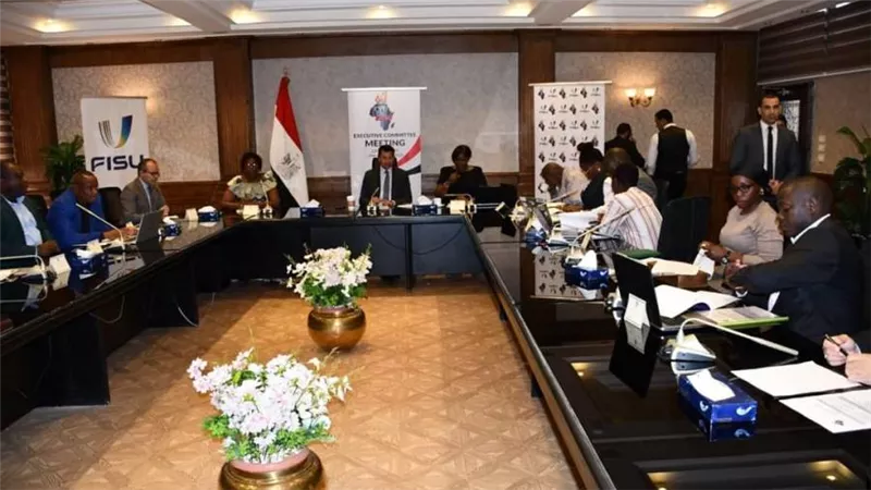 وزير الشباب والرياضة يترأس اجتماعات اللجنة التنفيذية للاتحاد الإفريقي للرياضة الجامعية