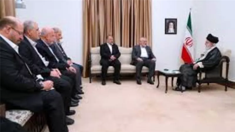 المرشد الأعلى الإيراني يبحث الوضع في غزة مع زعيم حماس