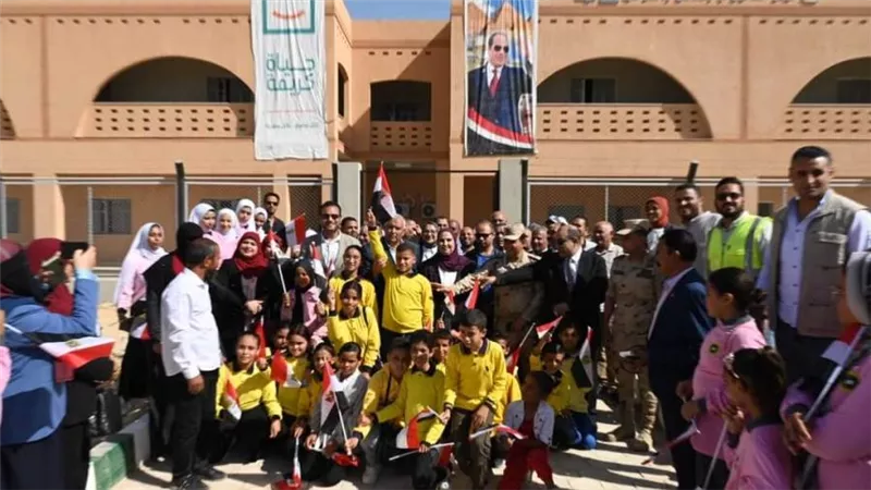وزيرة التضامن تزور الوادي الجديد وتستهلها بتفقد مركز التأهيل الاجتماعي بالفرافرة