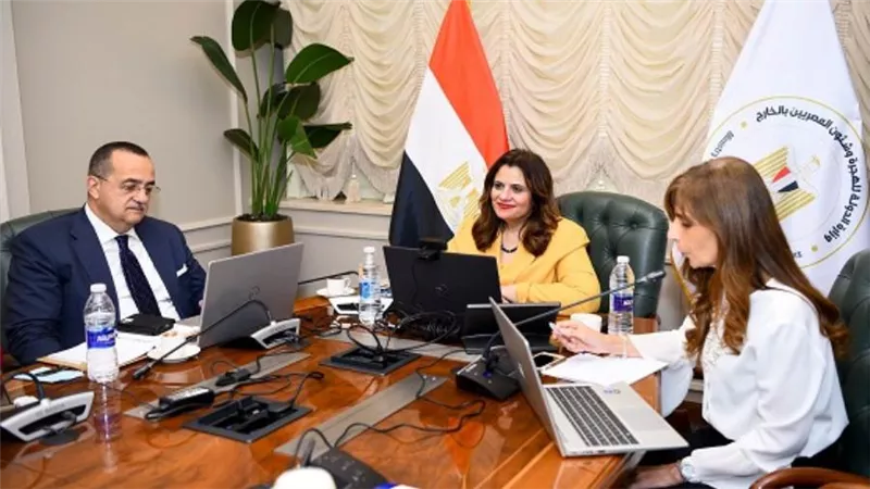 وزيرة الهجرة تلتقي عددا من أبناء الجاليات المصرية بالولايات المتحدة الأمريكية وكندا (صور)