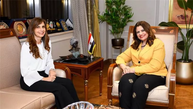 وزيرة الهجرة تستقبل قنصل مصر العام الجديد لدى ولاية شيكاغو الأمريكية