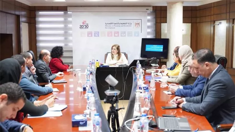 وزيرة التخطيط تلتقي المدير التنفيذي لوكالة الاتحاد الإفريقي للتنمية 