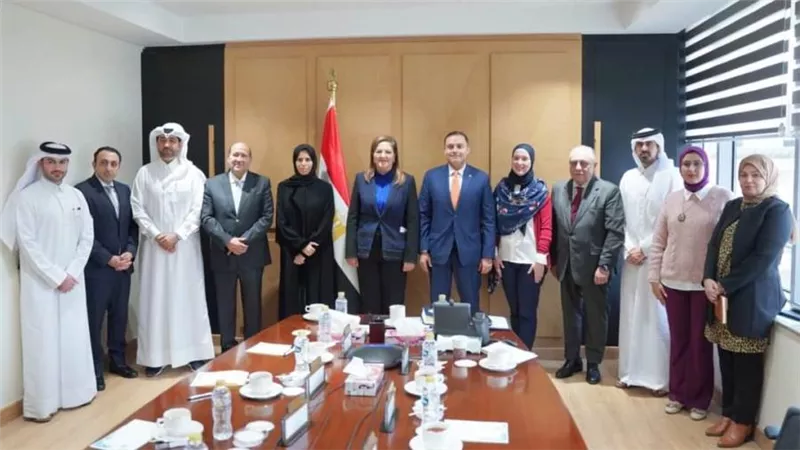 وزيرة التخطيط تبحث مع وزيرة التعاون الدولي القطرية سبل التعاون المشترك