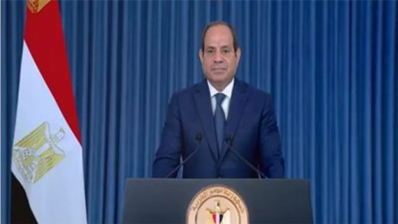 السيسي: مصر تبذل كافة الجهود لتخفيف معاناة الفلسطينيين في غزة
