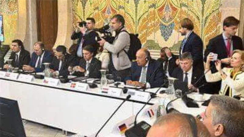 وزير الخارجية يشارك في اجتماعات المنتدى الإقليمي الثامن للاتحاد من أجل المتوسط ببرشلونة
