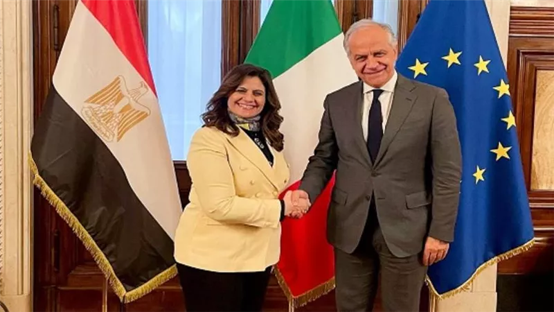 وزيرة الهجرة تلتقي وزير الداخلية الإيطالي لبحث آليات تدشين المركز المصري الإيطالي للتدريب والتأهيل (صور)