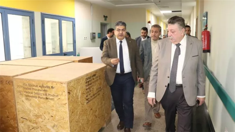 تمهيدا لافتتاحها.. عميد طب طنطا يتفقد مستشفى أمراض وجراحات الكلى والمسالك البولية الدقيقة بمستشفيات جامعة طنطا