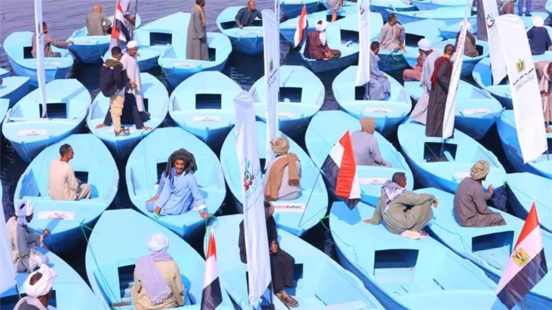وزيرة التضامن تزور الأقصر وتستكمل مسيرة دعم صغار الصيادين ضمن 