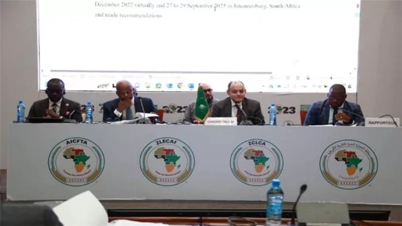 وزير الصناعة يترأس الاجتماع الختامي لمجلس وزراء تجارة منطقة التجارة الحرة الإفريقية 