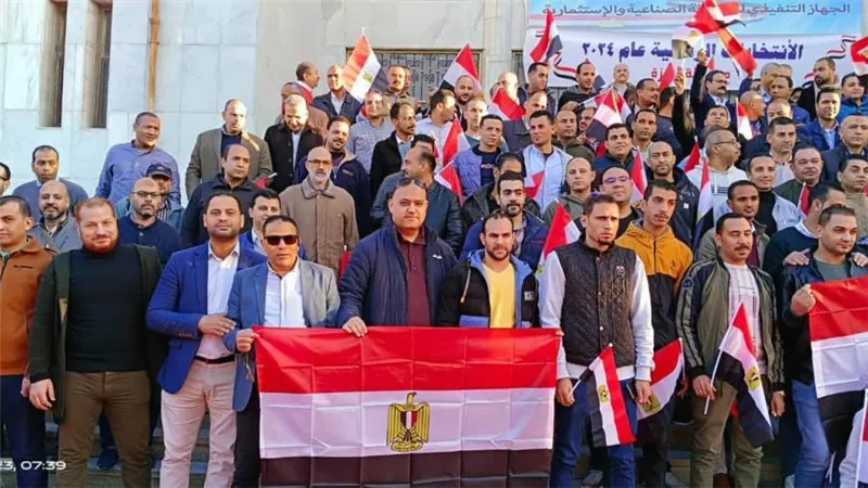 توافد كبير من الناخبين على لجان الاقتراع في الانتخابات الرئاسية 2024 بالغربية