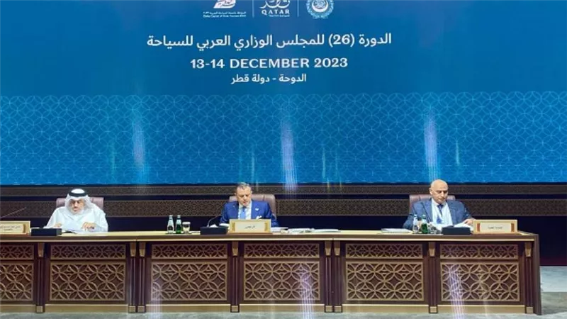 وزير السياحة والآثار يترأس اجتماع الدورة 33 للمكتب التنفيذي للمجلس الوزاري العربي للسياحة بالدوحة