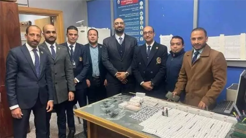 إحباط محاولة تهريب ماريجوانا وأقراص المخدرة في مطار الغردقة