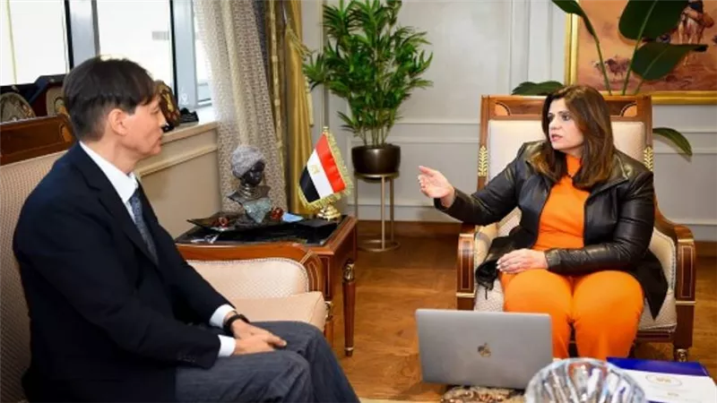 وزيرة الهجرة: فخورون بالنوابغ من المصريين المقيمين بالخارج والمؤثرين في مجتمعاتهم (صور)