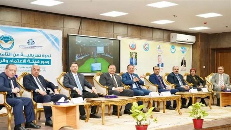 رئيس هيئة الاعتماد والرقابة الصحية يبحث مع محافظ دمياط تجهيز المنشآت الصحية (صور)