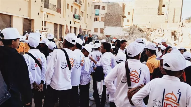 شارع المعز يستقبل 200 طفل من المحافظات الحدودية في انطلاق أسبوع 