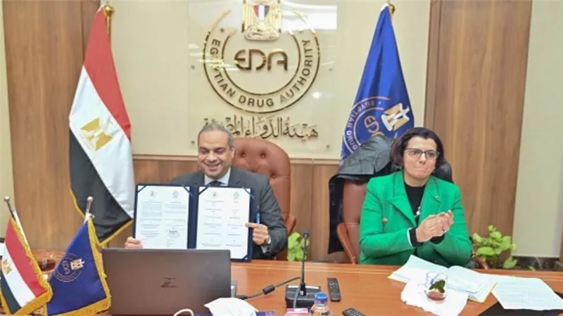 رئيس هيئة الدواء المصرية يوقع مذكرة تفاهم مع الوكالة الوطنية لإدارة الغذاء والدواء والرقابة النيجيرية (صور)