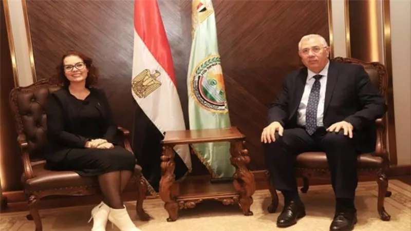 وزير الزراعة يبحث مع المجموعة الاستشارية الدولية للبحوث الزراعية سبل تعزيز التعاون (صور)