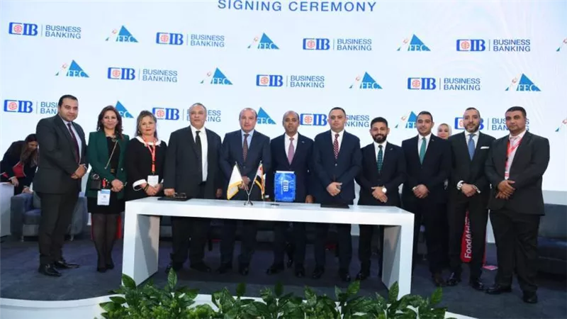 التجاري الدولي CIB وFEC  يتعاونان لدعم خطة مصر في رفع الصادرات إلى 100 مليار دولار امريكي و يوقّعان مذكرة تعاون ورعاية بلاتينية من CIB خلال فعاليات معرض فود أفريكا  2023