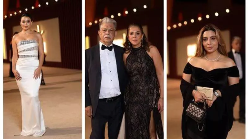 أسماء جلال تتألق بالأبيض.. إطلالات نجمات حفل ختام مهرجان الجونة