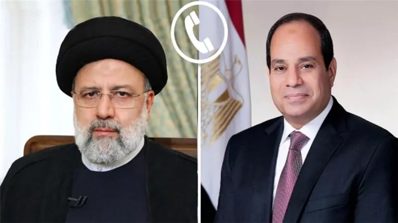 الرئيس السيسي يتلقى اتصالًا هاتفيًا من الرئيس الإيراني