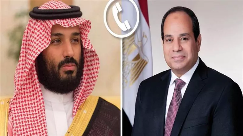 ولى العهد السعودي يهنئ الرئيس السيسي على إعادة انتخابه لفترة رئاسية جديدة