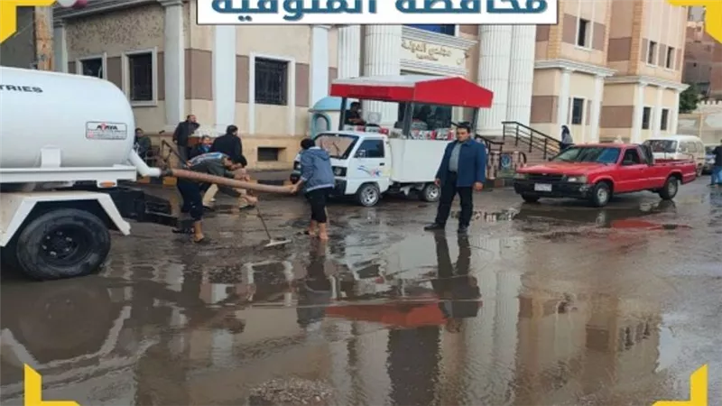 وزير التنمية المحلية يوجه برفع درجة الاستعداد تحسبا لموجة الطقس السيئ (صور)