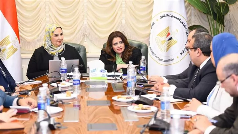 وزيرة الهجرة تستقبل وزيرة التضامن لبحث مستجدات التعاون لخدمة المصريين بالخارج
