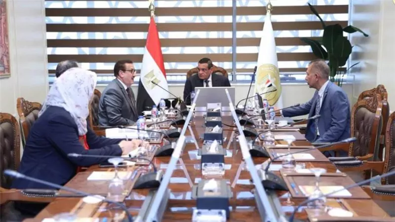 وزير التنمية المحلية يتابع مع محافظ المنوفية معدلات تنفيذ مشروعات 