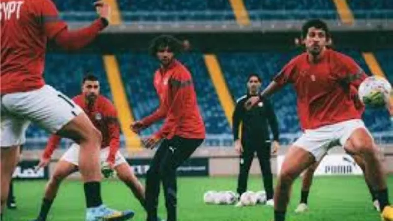 باستثناء صلاح .. منتخب مصر يواصل تدريباته استعدادا لأمم إفريقيا