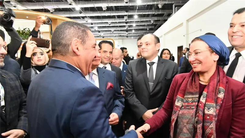 وزيرا البيئة والتجارة يفتتحان الدورة الجديدة لمعرض Plastex2024 (صور)