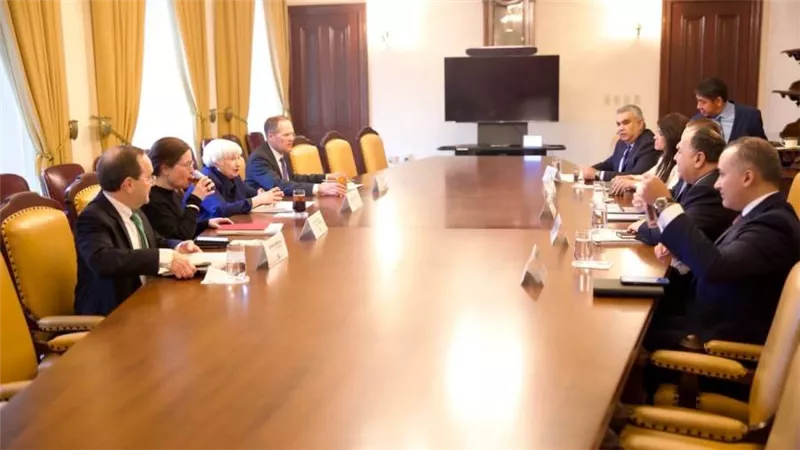 وفد مصري رفيع المستوى يبحث مع وزيرة الخزانة الأمريكية سُبل تعزيز العلاقات الاقتصادية (صور)