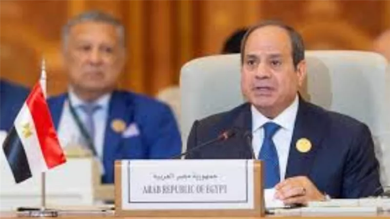 السيسي: رفض قاطع لأي محاولات لفصل غزة عن الضفة الغربية