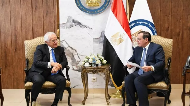 وزير البترول يستقبل رئيس «كوبيلوزوس» اليونانية لبحث أوجه التعاون 