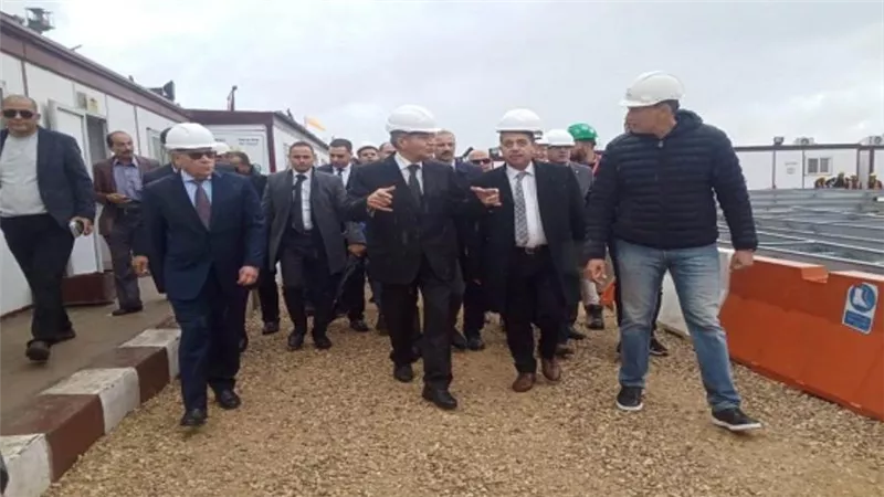 المصيلحي يتفقد أعمال مشروع صومعة ميناء غرب بورسعيد بطاقة تخزينية 100 ألف طن (صور)