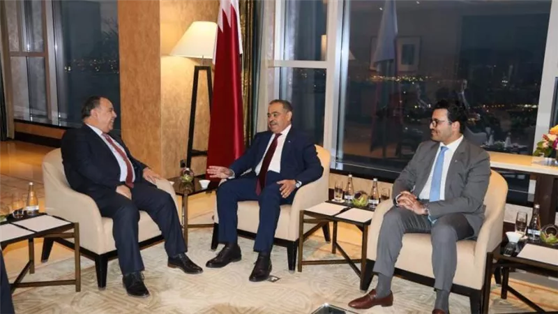 وزير المالية: حريصون على تعزيز التعاون المالي والضريبي والجمركي مع الجانب القطري (صور)