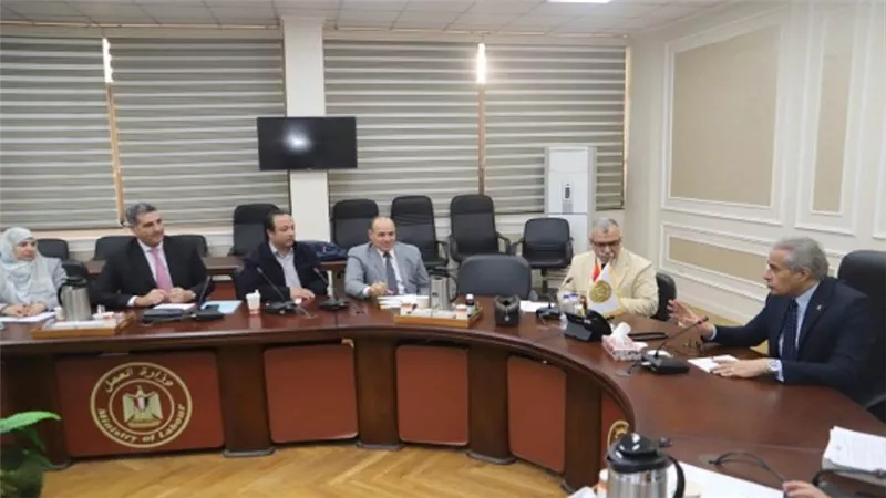 وزير العمل يتابع إجراءات تنفيذ 