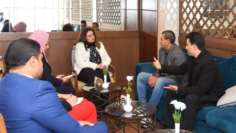وزيرة الهجرة: مصر تفتح أبوابها للجميع وهناك فرص استثمارية ثمينة على أرضها (صور)