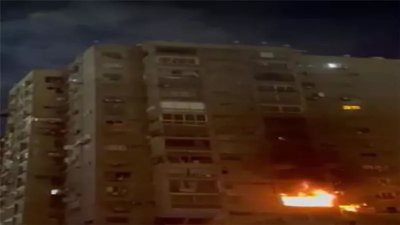 السيطرة على حريق أعلى برج إداري في المهندسين