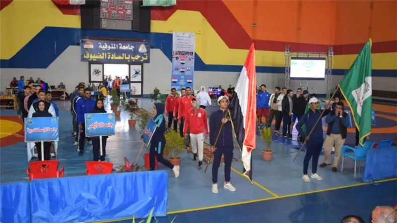 إعلان نتائج بطولة المصارعة للجامعات والمعاهد العليا المصرية 
