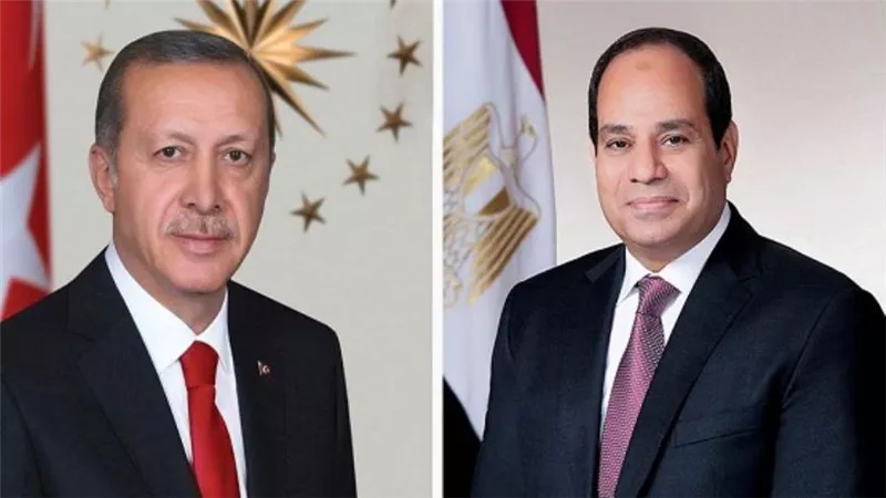 أردوغان يصل إلى القاهرة للقاء الرئيس السيسي