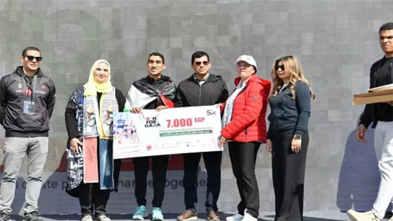 من داخل محمية وادي دجلة وزيرة البيئة تشارك بماراثون الجري 