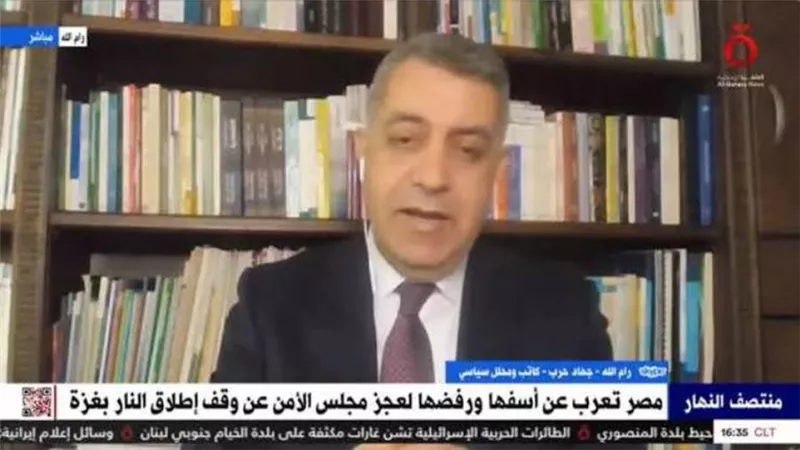محلل سياسي: الاحتلال ليس له الحق في الدفاع عن النفس وفقا لقرارات الأمم المتحدة